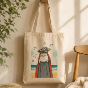 Tote Bag “A Peixeira” – Ilustração Artística