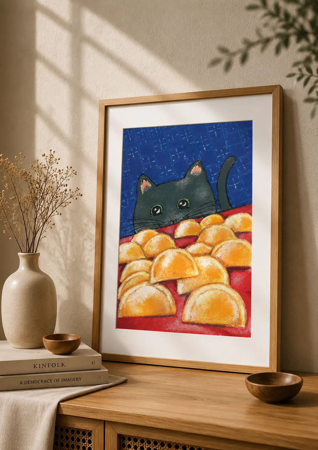 "Pastéis de Santa Clara" - Poster Ilustração