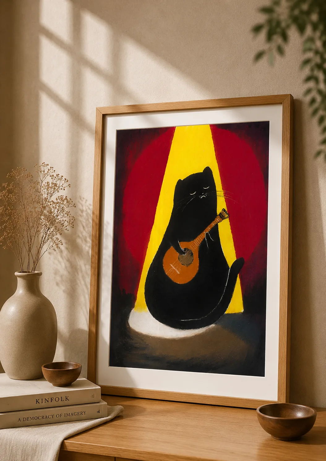 "Gato Fado" - Poster Ilustração