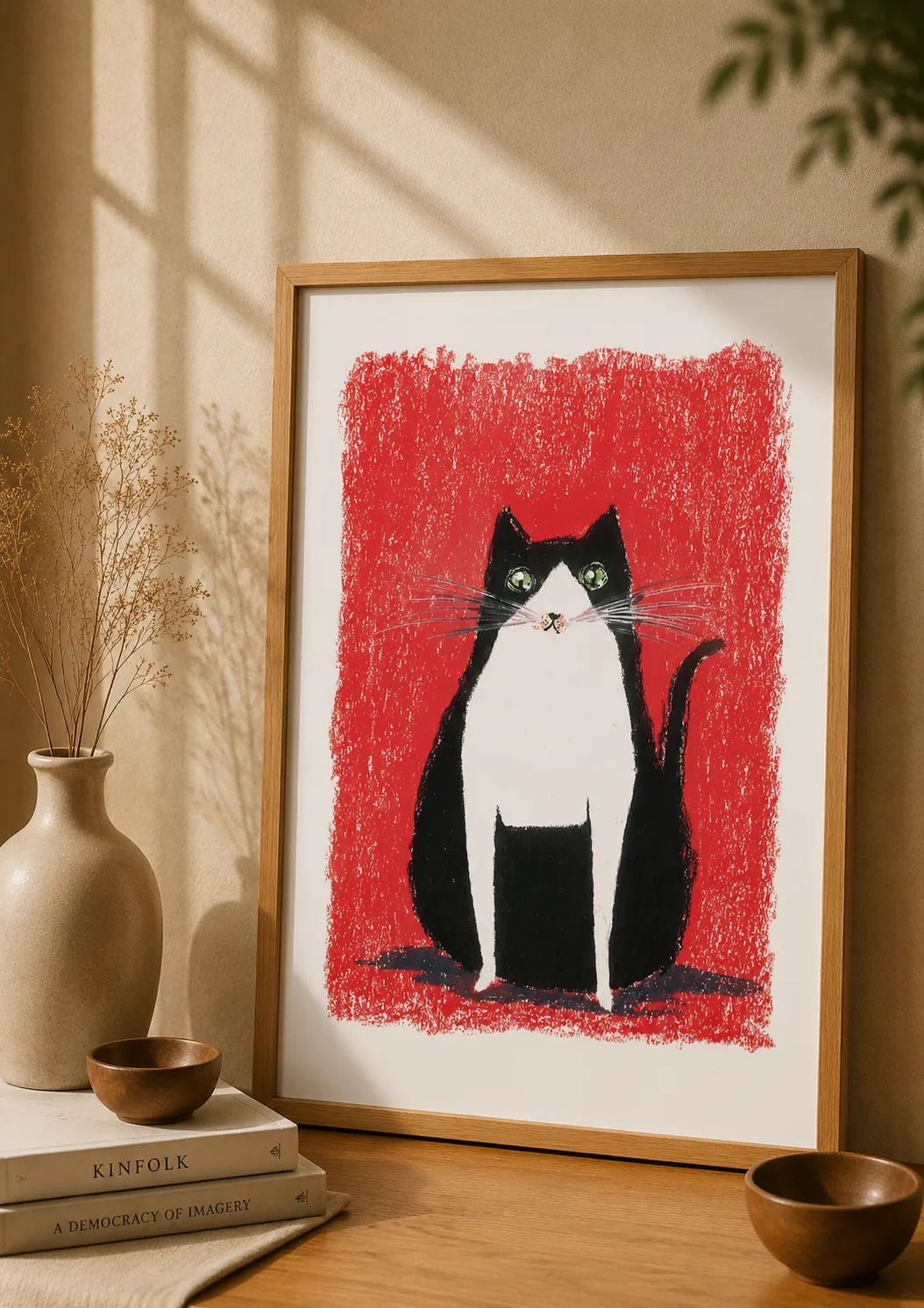 "Gato Gordo" - Poster Ilustração