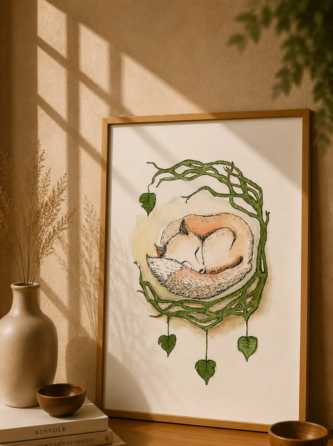 "Raposinha" - Poster Ilustração